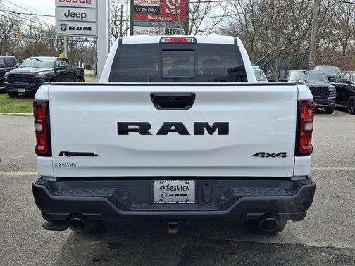 Bright White Clearcoat 2025 RAM 1500 Rebel