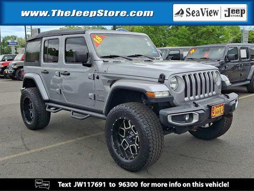 Billet Silver Metallic Clearcoat 2018 Jeep Wrangler Unlimited Sahara