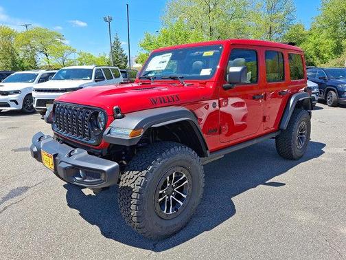 Firecracker Red Clearcoat 2026 Jeep Wrangler Willys