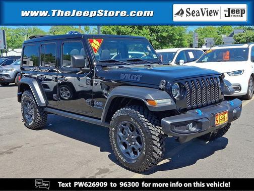 Black Clearcoat 2023 Jeep Wrangler 4xe Base