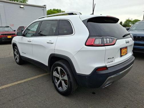 Bright White Clearcoat 2019 Jeep Cherokee Limited