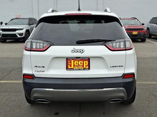 Bright White Clearcoat 2019 Jeep Cherokee Limited