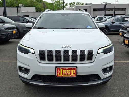 Bright White Clearcoat 2019 Jeep Cherokee Limited