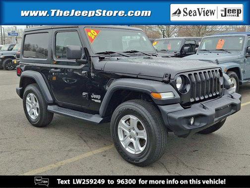 Black Clearcoat 2020 Jeep Wrangler Sport S