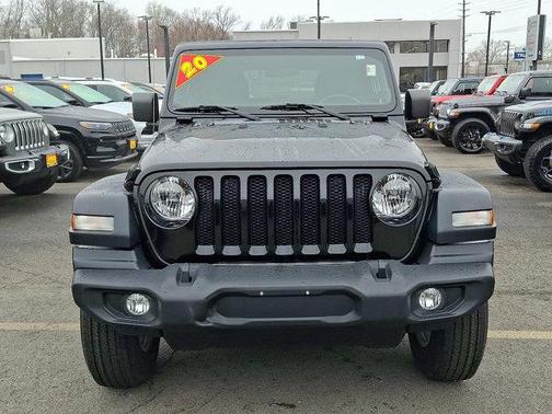 Black Clearcoat 2020 Jeep Wrangler Sport S