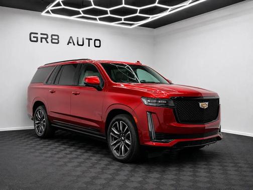 Radiant Red Tintcoat 2023 Cadillac Escalade ESV Sport Platinum