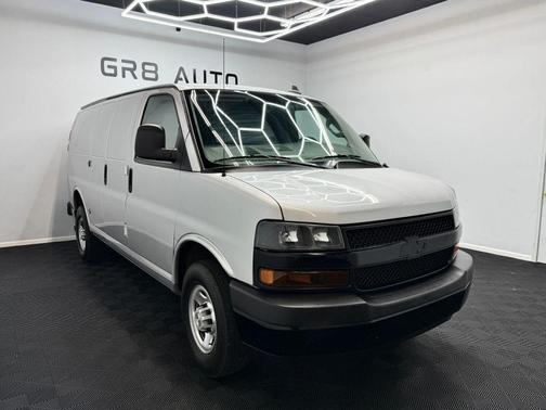 Silver Ice Metallic 2023 Chevrolet Express 2500 RWD 2500 Regular Wheelbase WT