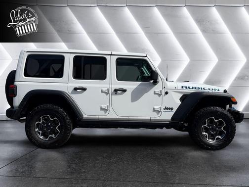 Bright White Clearcoat 2023 Jeep Wrangler 4xe Rubicon
