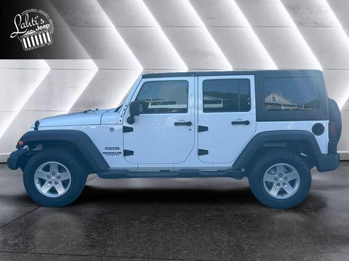 Bright White Clearcoat 2013 Jeep Wrangler Unlimited Sport