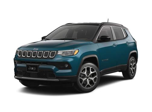 Fathom Blue Pearl Coat 2026 Jeep Compass Limited