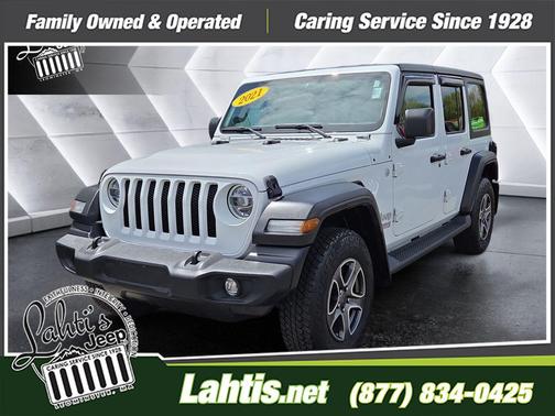 Bright White Clearcoat 2021 Jeep Wrangler Unlimited Sport