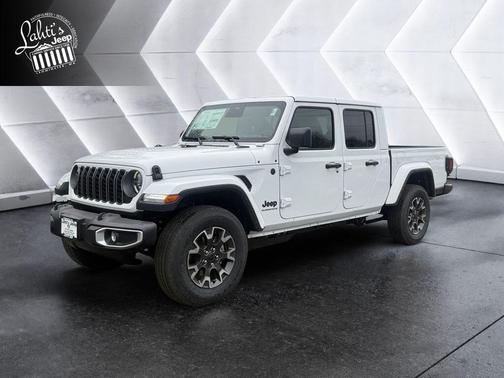 Bright White Clearcoat 2026 Jeep Gladiator Sahara 4x4