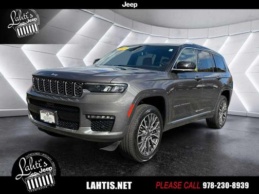 Baltic Gray Metallic Clearcoat 2023 Jeep Grand Cherokee L Summit Reserve