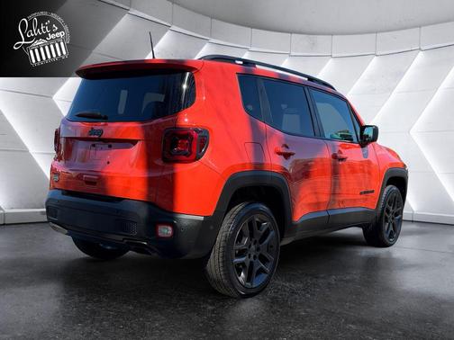 Omaha Orange Clearcoat 2021 Jeep Renegade 80th Anniversary 4x4