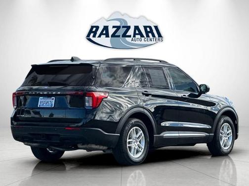 AGATE BLACK METALLIC 2025 Ford Explorer ACTIVE