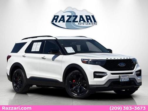STAR WHITE MET TRI-COAT 2023 Ford Explorer ST