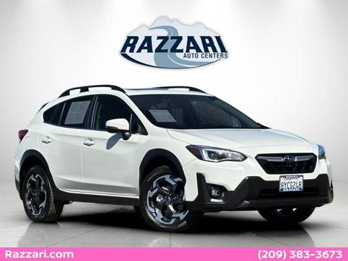 Crystal White Pearl 2021 Subaru Crosstrek LIMITED