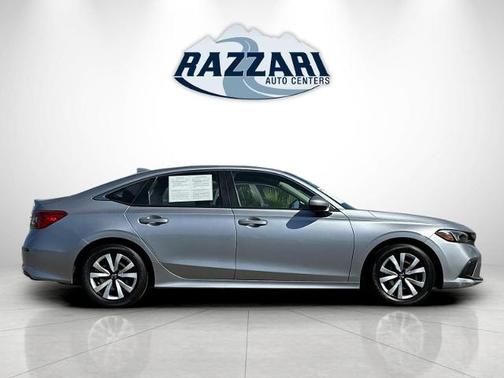 Gray 2024 Honda Civic LX