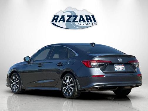 Gray 2024 Honda Civic EX