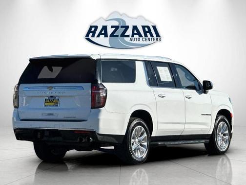 Summit White 2023 Chevrolet Suburban PREMIER