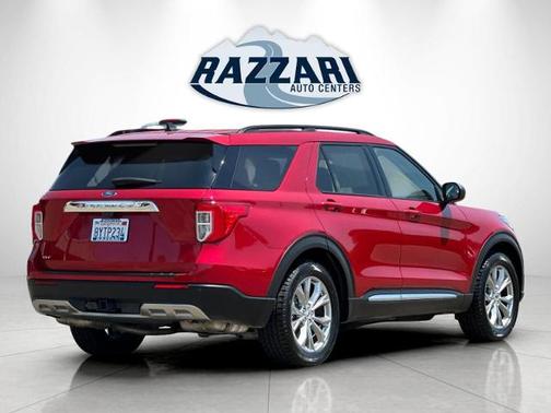 RAPID RED MET TINTED CC 2021 Ford Explorer XLT