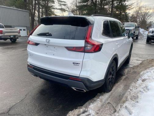 Platinum White Pearl 2023 Honda CR-V Hybrid Sport Touring AWD