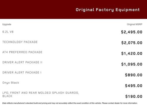 2021 GMC Sierra 1500 AT4