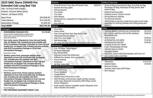 2023 GMC Sierra 2500 Pro