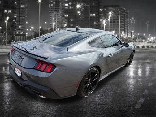Carbonized Gray Metallic 2024 Ford Mustang EcoBoost Premium