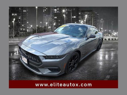 Carbonized Gray Metallic 2024 Ford Mustang EcoBoost Premium