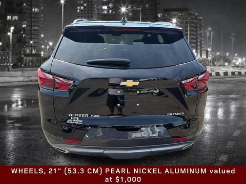 Black 2022 Chevrolet Blazer Premier