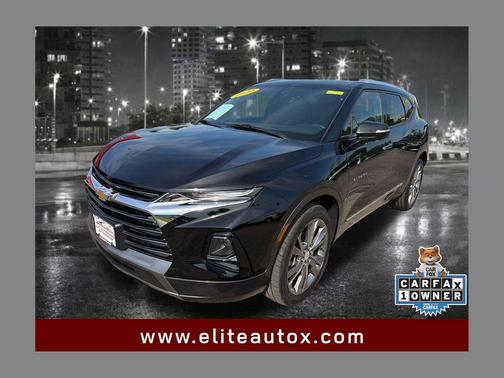Black 2022 Chevrolet Blazer Premier