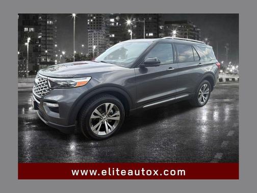 Magnetic Metallic 2020 Ford Explorer Platinum