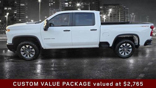 Summit White 2024 Chevrolet Silverado 2500 Custom