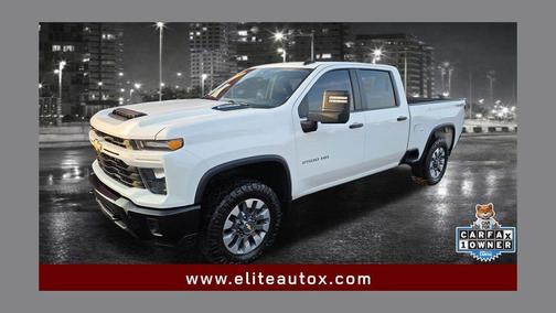 Summit White 2024 Chevrolet Silverado 2500 Custom