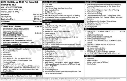 2024 GMC Sierra 1500 Pro