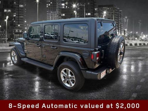 Black Clearcoat 2020 Jeep Wrangler Unlimited Sahara