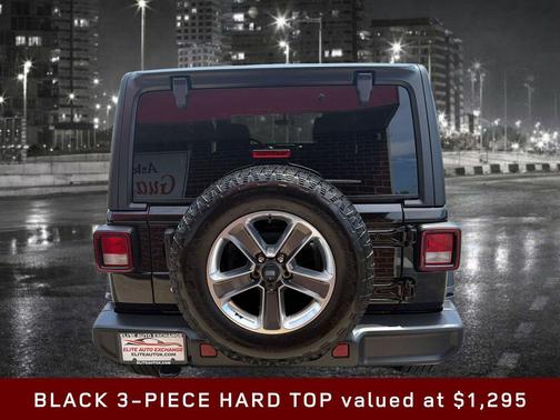 Black Clearcoat 2020 Jeep Wrangler Unlimited Sahara