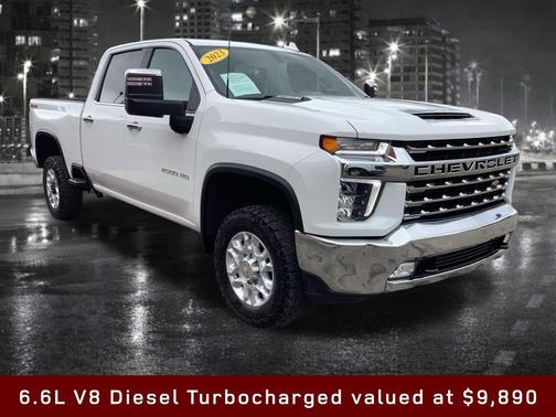 Summit White 2023 Chevrolet Silverado 2500 LTZ