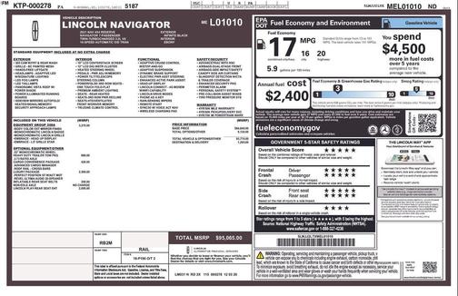 2021 Lincoln Navigator Reserve