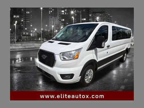 Oxford White 2021 Ford Transit-350 XLT