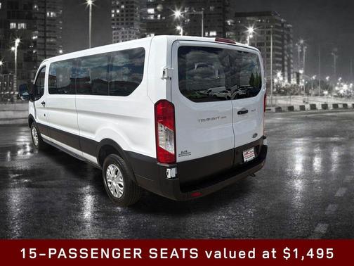 Oxford White 2021 Ford Transit-350 XLT