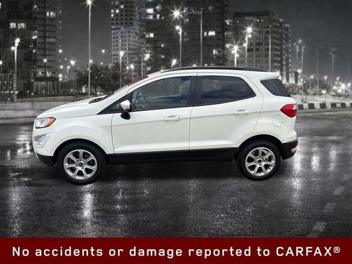 Diamond White 2020 Ford EcoSport SE