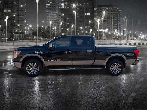 Magnetic Black 2017 Nissan Titan XD Platinum Reserve