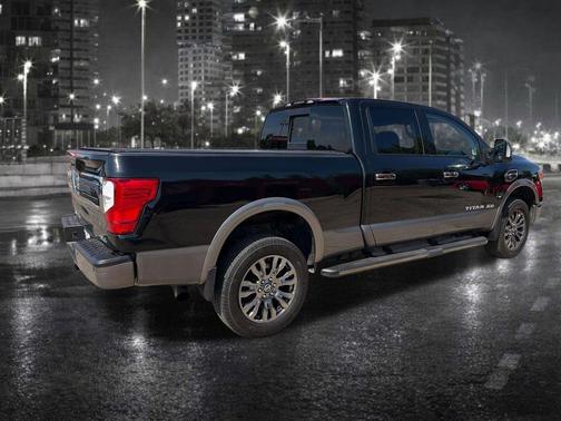 Magnetic Black 2017 Nissan Titan XD Platinum Reserve