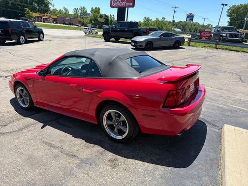 Red 2003 Ford Mustang GT