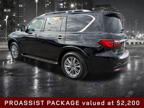 Black Obsidian 2020 INFINITI QX80 Luxe