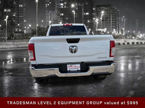 Bright White Clearcoat 2019 RAM 2500 Tradesman Crew Cab 4x4 6'4' Box