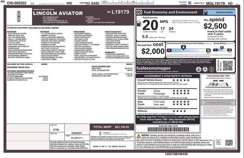 2021 Lincoln Aviator Reserve AWD