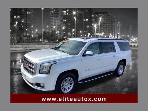 White Frost Tricoat 2018 GMC Yukon XL SLT